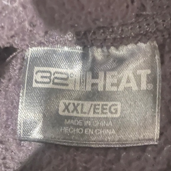 32 Degrees‎ Heat XXL Gray Fuzzy Pullover Hoodie Comfy Loungewear - Picture 2 of 2